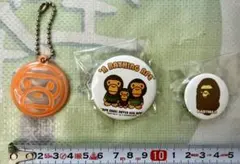 A BATHING APE (Baby Milo付録)缶バッジ 26点セット - メルカリ