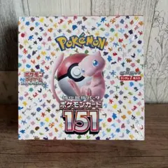未開封　ポケモンカード 151 ボックス BOX シュリンク付き