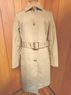 トミーヒルフィガー ライナー付きロングコート ベージュ Sサイズ