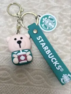 スターバックス　ベアリスタキーホルダー
