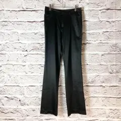 z1536:MICHEL KLEIN カジュアルパンツ　ブラック　S〜M