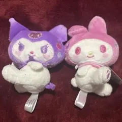 モンチッチ×マイメロディ・クロミ おすわりぎゅっとマスコット