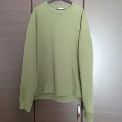Lサイズ スウェット オリーブグリーン