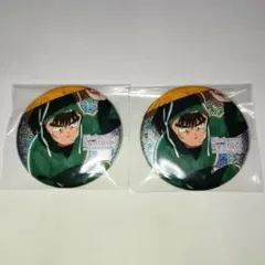 忍たま乱太郎　梅雨の日　中在家長次　缶バッジ　2点セット