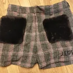 値下げ☆Jenniポケットファー付きショートパンツ160センチ