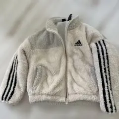 adidas ボアジャケット120 ホワイト