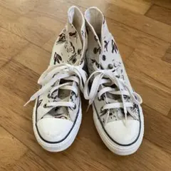 Converse All Star スニーカー ホワイトプリント