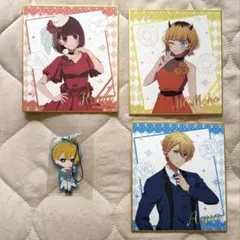 推しの子 ビジュアルボード 3枚 ラバーストラップ 4点セット