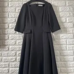 セルフォード　トリプルクロスワンピース新品未使用34ブラック
