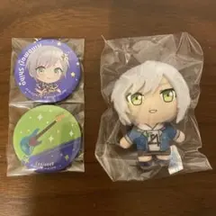 日野森志歩　プロセカ　くじ　ぷちぬいマスコット　アニメイト　缶バッジ