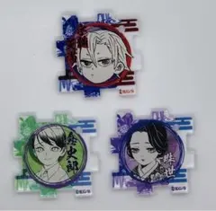 鬼滅の刃 原画展 つながるアクリルパズル 宇髄天満 珠世 愈史郎