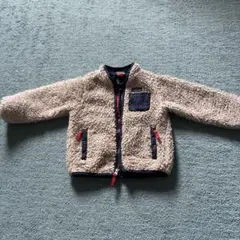 patagonia フリースジャケット ベージュ/ネイビー