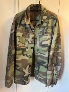 NIKE SB 迷彩 ミリタリー　シャツジャケット サイズM