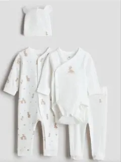 H&Mコットンジャージー4アイテム ギフトセット