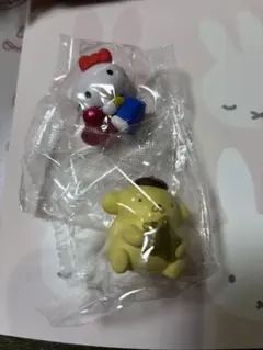 サンリオガチャ キティとポムポムプリンのセット