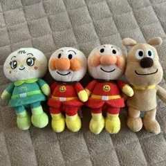 アンパンマン ぬいぐるみ4体セット 約15cm