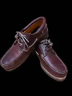 Timberland デッキシューズ 3eye クラシック バーガンディ26.5