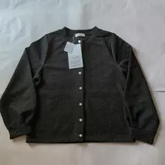 【新品】ラメカーディガン　ブラック　М