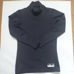 Mizuno ブレスサーモ暖かい　野球タートルネック アンダーシャツ 160 黒
