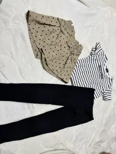 Tシャツ ショートパンツ レギンス3点セット 110cm 夏 女の子