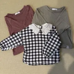 90サイズ　ロングTシャツ　3枚セット