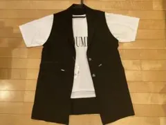【新品】JAYRO ジャイロ ロング ベストのみ 黒 レディース Mサイズのサムネイル