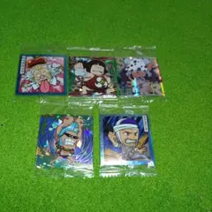 ワンピースウエハースシールlog.9 5枚セット