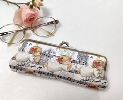 がま口のめがねケース&ぺんケース《天使》のサムネイル
