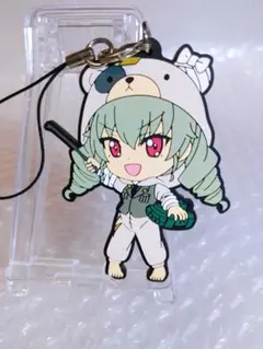 ガールズ＆パンツァー アンチョビ コロッタ アクリルプレートキーホルダー 。 ガールズ＆パンツァー アンチョビ コロッタ アクリルプレート