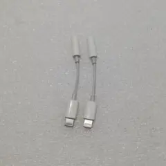 Apple純正 Lightning 3.5mmイヤホン変換アダプター　2本セット