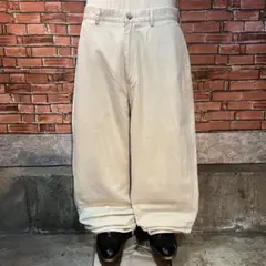 90s polo by ralph lauren チノパン ワイド baggy