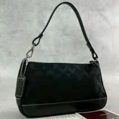 未使用 vintage Coach accessory pouch black