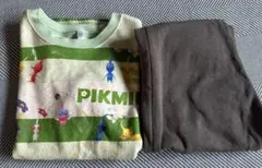 Pikmin 長袖裏起毛パジャマ 120cm