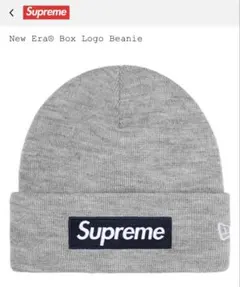 Supreme x New Era Box Logo Beanie