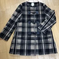 冬物最終セールBEAMS♡チェック♡ダッフルコート
