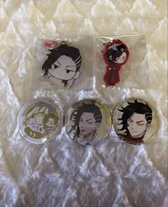 東京リベンジャーズ　九井一　缶バッジ　アクリルキーホルダー