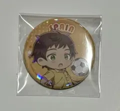 ラウンドワン限定 ヘタリア トレーディング ホログラム 缶バッジ スペイン