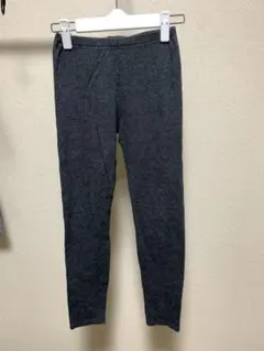 UNIQLO キッズ レギンス 150 ダークグレー
