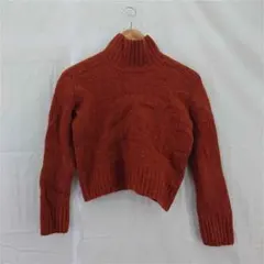 Acne Studios ハイネックウールクロップドニットのサムネイル