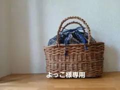 はいからさんの一閑張りかごバッグ – Japanese Indigo Blue はいからさんの一閑張りかごバッグ – Japanese Indigo Blue - メルカリ