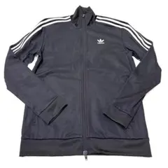 adidas アディダス ブラック トラックジャケット ファイヤーバード L