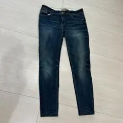 ZARA BASIC DENIM スキニーデニム 【M】 ダークブルー