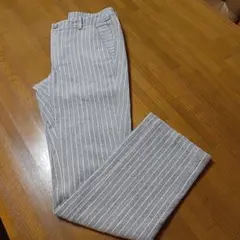 ヒールクリークレディース ゴルフパンツ ストライプ