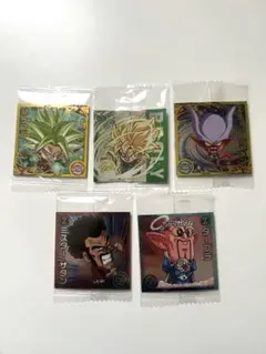 ドラゴンボールウエハースシール　5枚セット