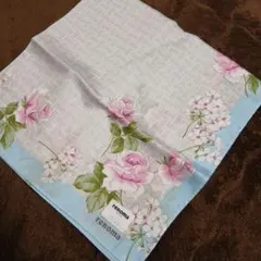 renomaレノマ 花柄 ハンカチ50㎝×50㎝大判サイズ
