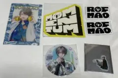 にじさんじ ROF-MAO ロゴステッカー 甲斐田晴 コースター クリアカード