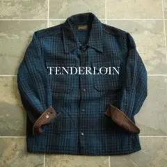 テンダーロイン　ウールチェックシャツ TENDERLOIN Wool Shirts ウールシャツチェック柄