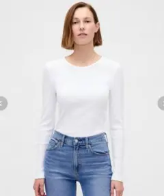 【kino様 専用！】GAP モダンリブ クロップド クルーネックtシャツ