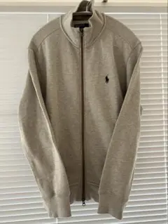 【希少】ラルフローレン ダブルジップパーカー 革