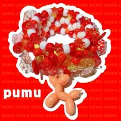 pumu ハンドメイド Kandi Cuff KANDIブレスレット1点